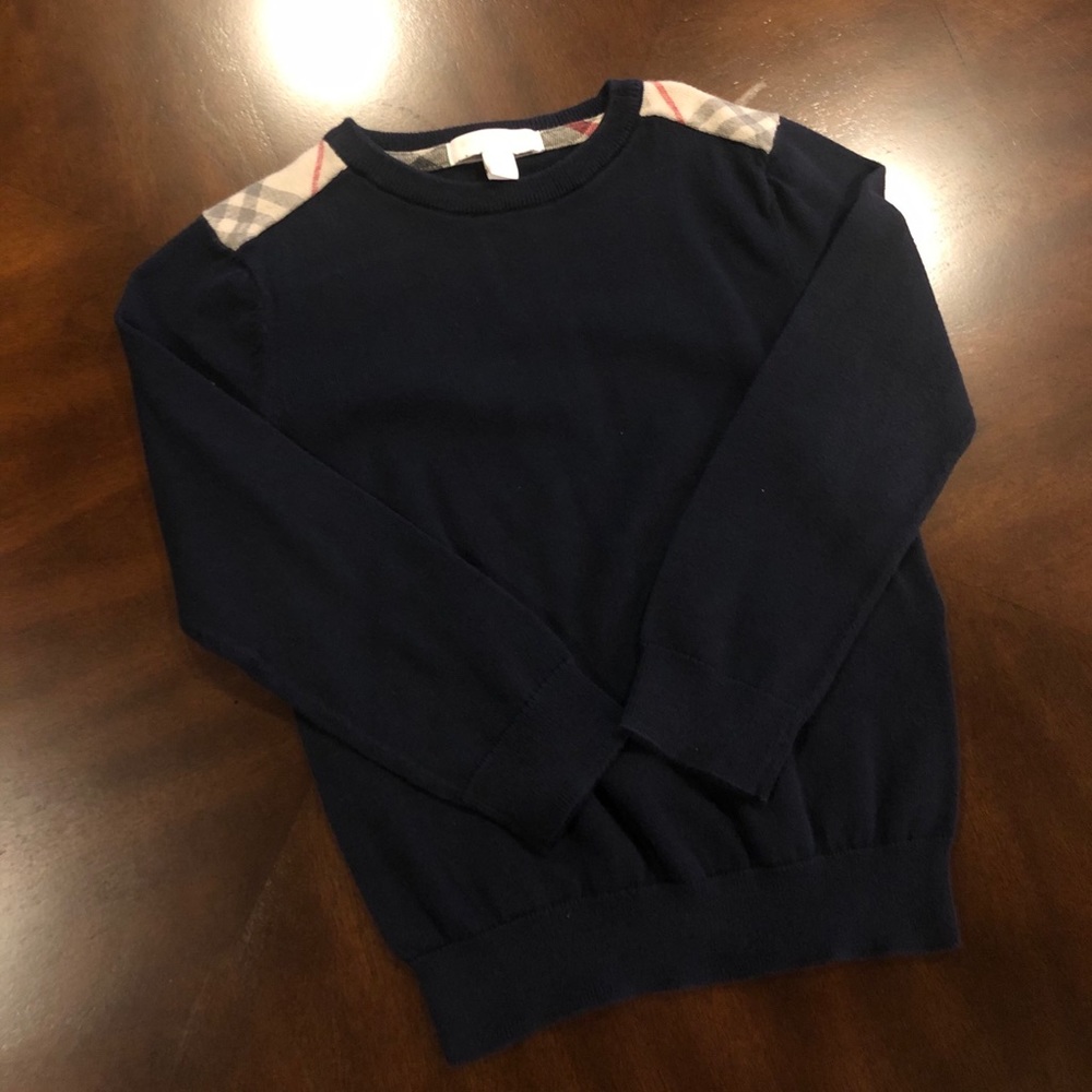 Burberry Kid’s Black Sweater